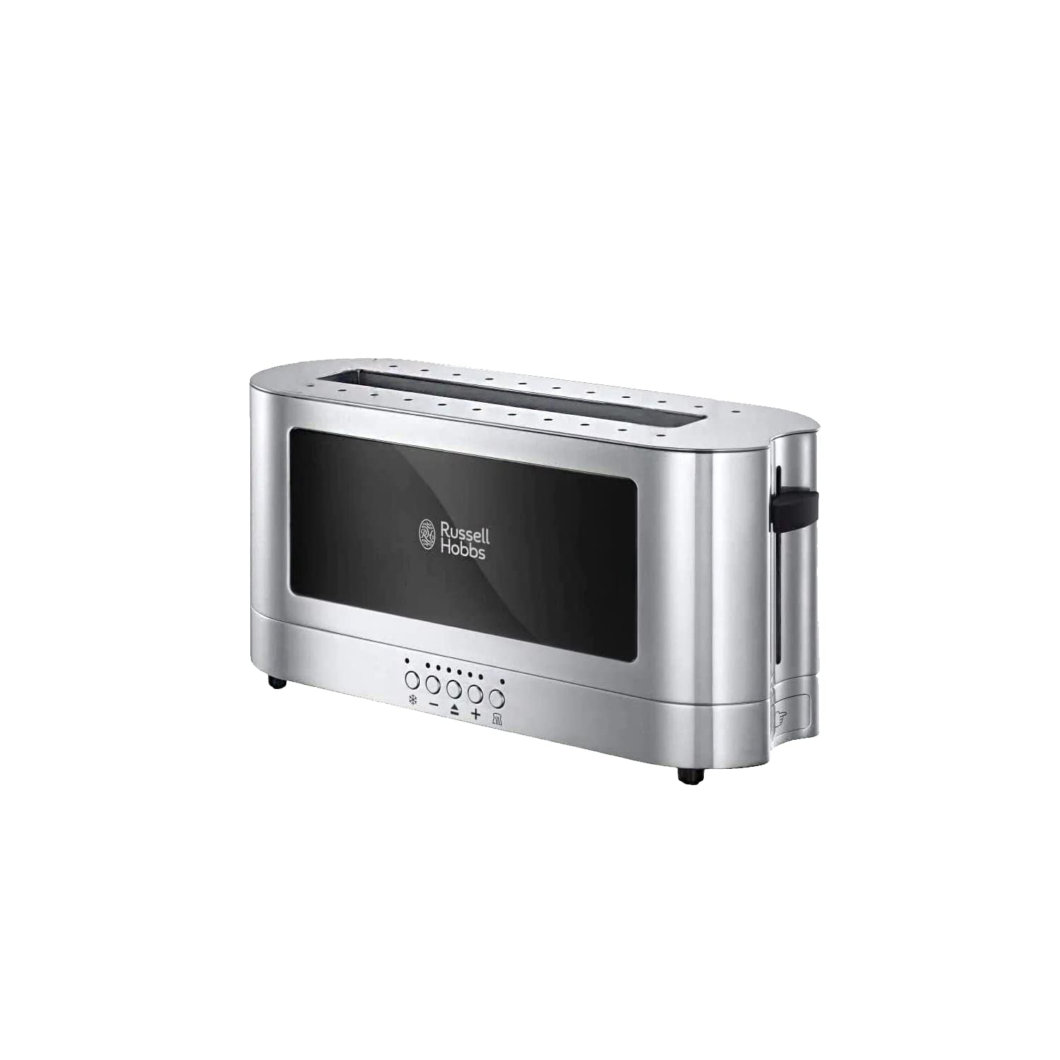 Russell Hobbs 1420W Extra Long Slot Slice Toaster with Toast Technology, Automatic محمصة خبز ستانلس ستيل لشريحتين من راسل هوبز بفتحة طويلة للغاية وتقنية توست، محمصة اوتوماتيكية Russell Hobbs 1420W Extra Long Slot Slice Toaster with Toast Technology, Automatic محمصة خبز ستانلس ستيل لشريحتين من راسل هوبز بفتحة طويلة للغاية وتقنية توست، محمصة اوتوماتيكية